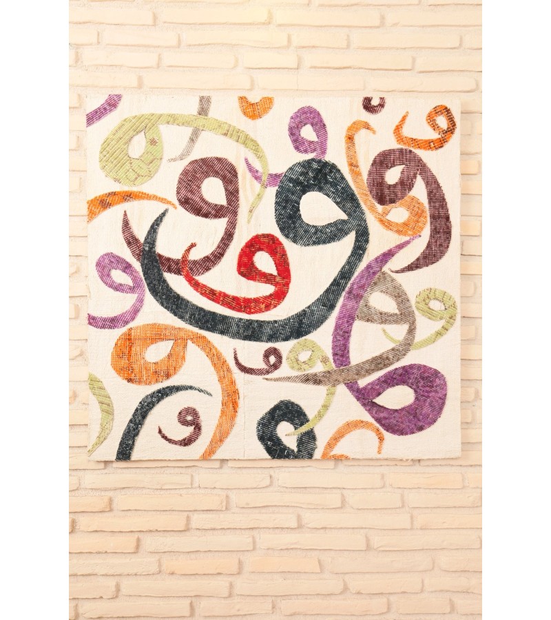 Artisan Crafted Beauty: Hand-Made Tapestry Portrait