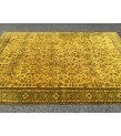 8x10 Wool Yellow Green Oushak Rug , 7x10 Handmade Area rug , 6'11 x 10'1 Turkish Rug