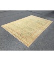 6x10 Retro Living room rugs , handmade area rug , 6'4 X 9'6 wool rug