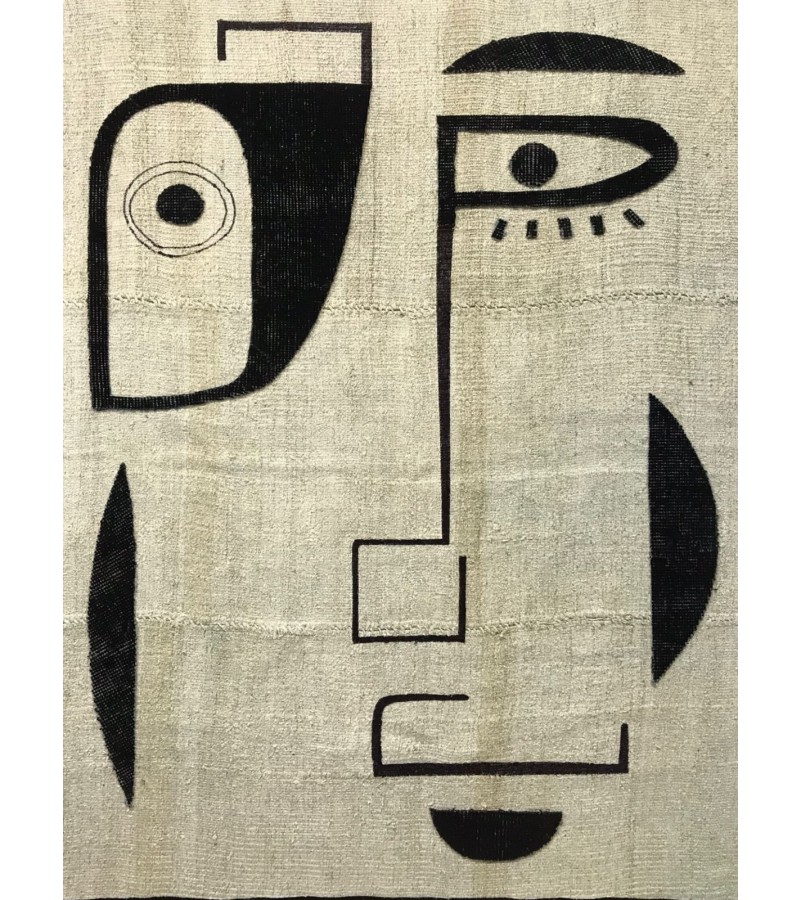 Expressive Strokes: Handcrafted Abstract Portraiture