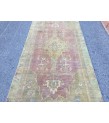 4x9 Vintage Kitchen Runner, boho Turkish runner , 3'7 X 8'10 corridor rug