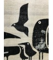 Wings and Weavings: Bird's Portrait on Rug