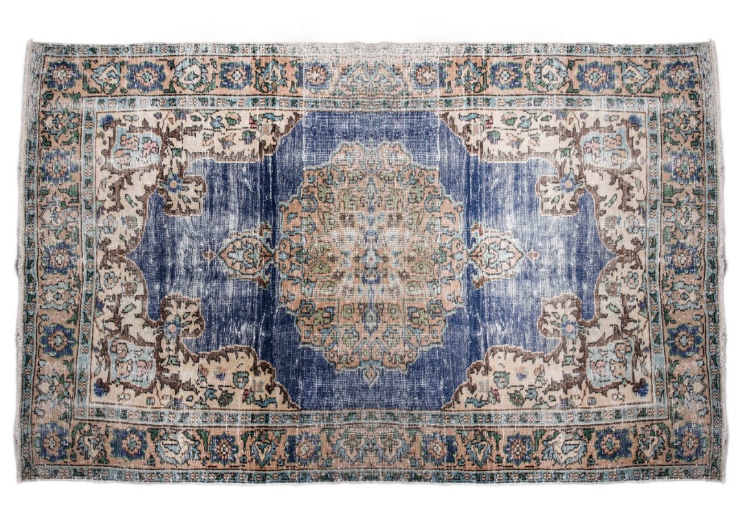 Pastel Rug Large  Rug Rug Oushak Rug 6x9.1 ft Carpet Vintage Rug Unique Rug Turkish Rug Rug Muted Rug Handmade Rug